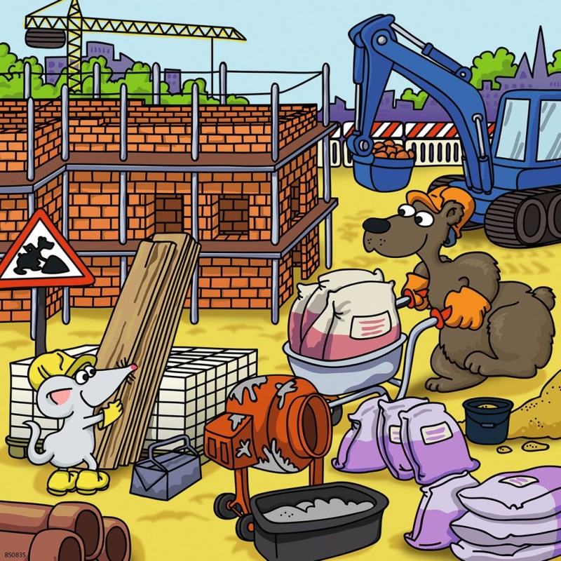 Puzzle Ravensburger - Mauseschlau and...