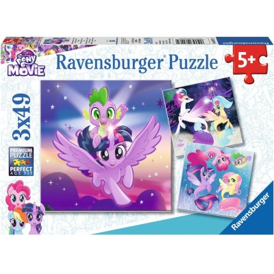 Puzzle Ravensburger - My Little Poney, 3X49 Piese (08027) 2