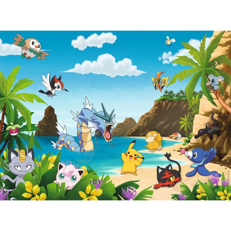 Puzzle Ravensburger - Pokemon, 200 piese XXL (12840)