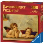 Puzzle Ravensburger - Raphael:Cherubs, 300 Piese (14002)