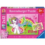 Puzzle Ravensburger -Scarlet, 2X12 Piese (07577)