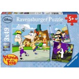 Puzzle Ravensburger -Secret Mission, 3X49 Piese (09336)
