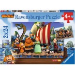 Puzzle Ravensburger - Wickie, 2X24 Piese (09094)