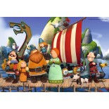 Puzzle Ravensburger - Wickie, 2X24 Piese (09094)