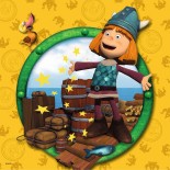 Puzzle Ravensburger - Wickie, 3X49 Piese (09409)