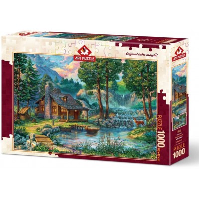 Puzzle Art Puzzle - Fairytale House, 1000 piese... 2