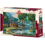 Puzzle Art Puzzle - Fairytale House, 1000 piese (Art-Puzzle-4223)
