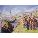 Puzzle Art Puzzle - Fausto Zonaro :Capturing of Istanbul, 1500 Piese (Art-Puzzle-4609)