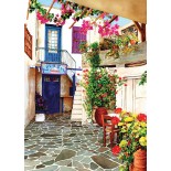 Puzzle Art Puzzle - Greece Terrace, 500 piese (Art-Puzzle-4185)