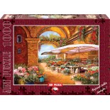 Puzzle Art Puzzle - Guido Borelli:Il Mercato Sotto Il Portici, 1000 Piese (Art-Puzzle-4392)