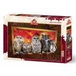 Puzzle Art Puzzle - Owls, 1000 piese (Art-Puzzle-4375)
