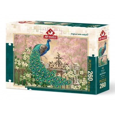 Puzzle Art Puzzle - Peacock, 260 piese (Art-Puzzle-4272) 2