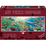 Puzzle panoramic Art Puzzle - Underwater Paradise, 1000 piese (Art-Puzzle-4474)