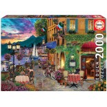 Puzzle Educa -Italian Charm, 2000 Piese, Include Lipici (18009)