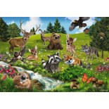 Puzzle Ravensburger -Farm Animals, 2X24 Piese (07830)