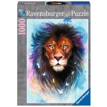 Puzzle Ravensburger -Majestic Lion, 1000 Piese (13981)