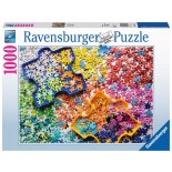 Puzzle Ravensburger -Colorful Puzzle, 1000 Piese (15274)
