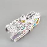 Puzzle 3D Cubic Fun - Coloring Crocodile, 10 piese (Cubic-Fun-P697H)