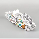 Puzzle 3D Cubic Fun - Coloring Crocodile, 10 piese (Cubic-Fun-P697H)