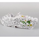 Puzzle 3D Cubic Fun - Coloring Crocodile, 10 piese (Cubic-Fun-P697H)