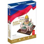 Puzzle 3D Cubic Fun - Russia:St. Isaac's Cathedral of St. Petersburg, 105 Piese (Cubic-Fun-Mc122H)
