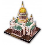 Puzzle 3D Cubic Fun - Russia:St. Isaac's Cathedral of St. Petersburg, 105 Piese (Cubic-Fun-Mc122H)