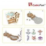 Puzzle 3D Cubic Fun - Saint Peter's Basilica in Rome, 68 piese (Cubic-Fun-C244H)