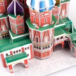 Puzzle 3D Cubic Fun - St. Basil's Cathedral, 92 piese (Cubic-Fun-C239H)