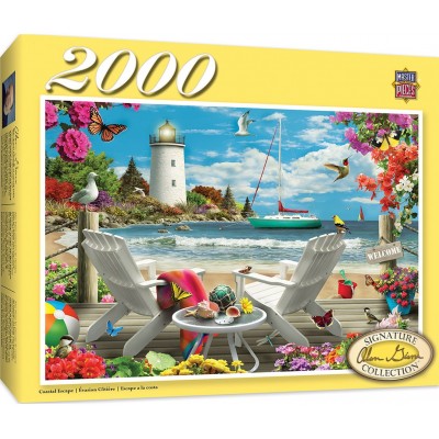 Puzzle Master Pieces - Coastal Escape, 2000 piese... 2