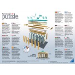 Puzzle 3D Ravensburger - Poarta Brandenburg, 324 Piese (12551)