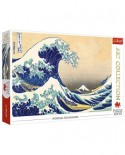 Puzzle Trefl - Katsushika Hokusai: The Great Wave of Kanagawa, 1000 piese (10521)