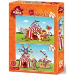 Puzzle Art Puzzle - The Circus and The Fun Fair, 24/35 piese (Art-Puzzle-4491)