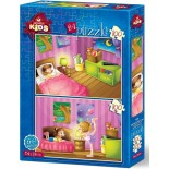 Puzzle Art Puzzle - Kids, 2x100 piese (Art-Puzzle-4518)
