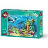 Puzzle Art Puzzle - The Underwater Castle, 150 piese (Art-Puzzle-4525)