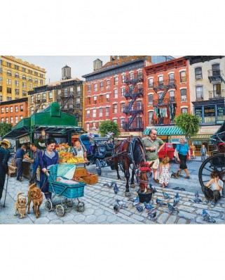 Puzzle SunsOut - Susan Brabeau: The Streets of New York, 1000 piese (Sunsout-44235)