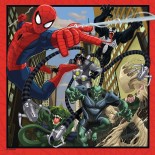 Puzzle + Joc Memory Spiderman 3 Buc in Cutie 25/36/49 Piese