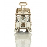 Puzzle 3D din lemn Wooden.City - City Tram with Rails, 256 piese (Wooden-City-WR320-8374)