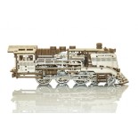 Puzzle 3D din lemn Wooden.City - Wooden Express + Rails, 384 piese (Wooden-City-WR321-8381)