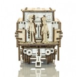 Puzzle 3D din lemn Wooden.City - Wooden Express + Rails, 384 piese (Wooden-City-WR321-8381)