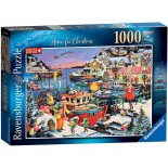 Puzzle Ravensburger -Home for Christmas, 1000 Piese (13991)