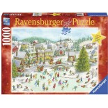 Puzzle Ravensburger -Playful Christmas Day, 1000 Piese (15290)