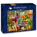 Puzzle Bluebird - Tigers Coming to Life, 1000 piese (70310-P)