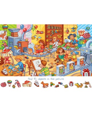 Puzzle Bluebird - Search and Find - The Toy Factory, 150 piese (70350)