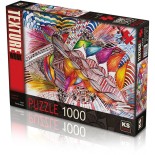 Puzzle KS Games -Colorfull Abstract, 1000 Piese (20512)
