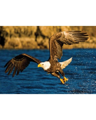 Puzzle KS Games - Eagle at Hunting, 100 piese (10106)