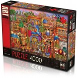 Puzzle KS Games - Marchetti Ciro:Arabian Street, 4000 Piese (23501)