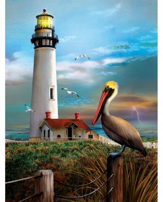 Puzzle SunsOut - Pigeon Point Lighthouse, 500 piese XXL (Sunsout-28847)