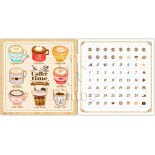 Puzzle din plastic Pintoo - Calendar Showpiece -Coffee Time, 200 Piese (H1707)