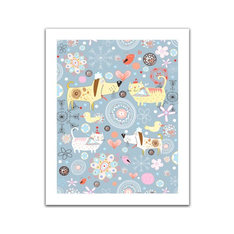 Puzzle din plastic Pintoo -Cats &...