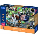 Puzzle Gibsons -All Creatures Great & Small, 1000 Piese (61511)